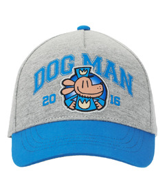 Bioworld Dog Man Youth Snapback Hat Gray and Blue 