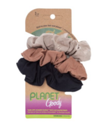 Goody Planet Goody Rouched Scrunchies Neutral