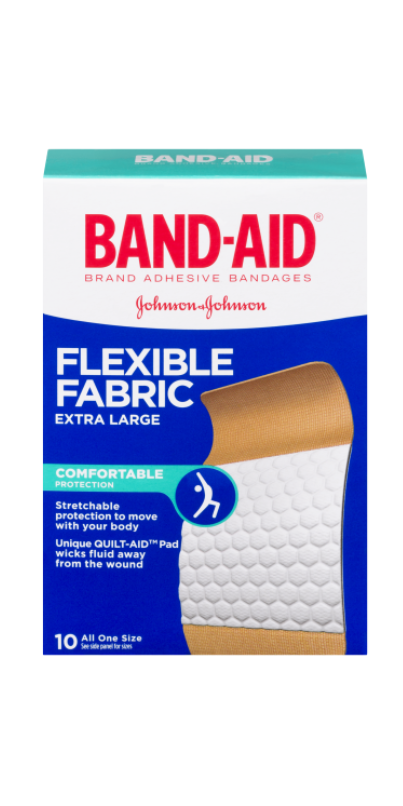 Buy Band-aid Flexible Fabric Extra Large Bandages At Well.ca 