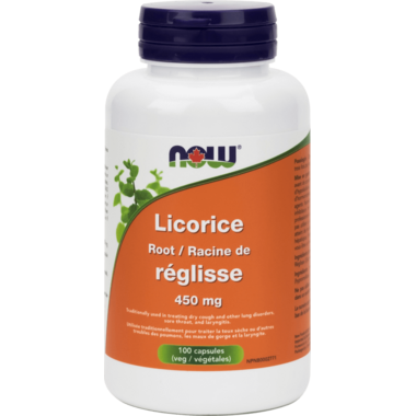 NOW Foods Licorice Root 450mg NOW Foods Licorice Root 450mg