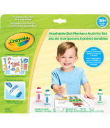 Crayola Young Kids Washable Dot Markers Activity Set
