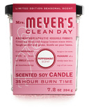 Grande bougie de soja à la menthe poivrée de Mme Meyer's Clean Day