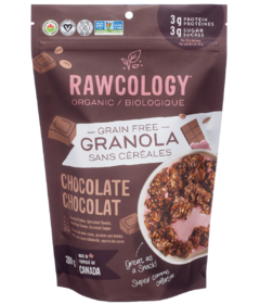 Rawcology Grain Free Granola Chocolate