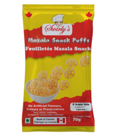 Swirly's Masala Snack Puffs
