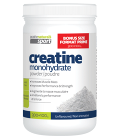Prairie Naturals 100% Pure Micronized Creatine Monohydrate BONUS SIZE