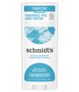 Déodorant naturel sans parfum pour peaux sensibles Schmidt's