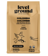 Level Ground Colombia Coffee Dark Roast Whole Bean