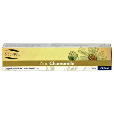 St. Francis Herb Farm Zinc Chamomile Cream St. Francis Herb Farm Zinc Chamomile Cream