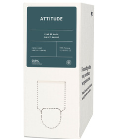 ATTITUDE Super Leaves Hand Soap Eco-Refill Pine & Sage