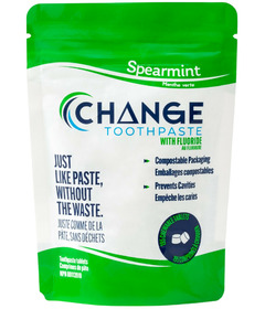 Change Toothpaste Tablets Spearmint with Fluoride