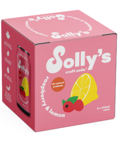 Solly's Craft Soda Raspberry & Lemon