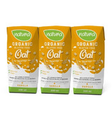 Natura Fortified Organic Oat Beverage Vanilla Mini 