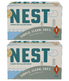 Nest Chlorine-Free Baby Diapers Bundle