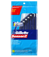 Gillette Sensor2 Fixed Head Men's Disposable Razors