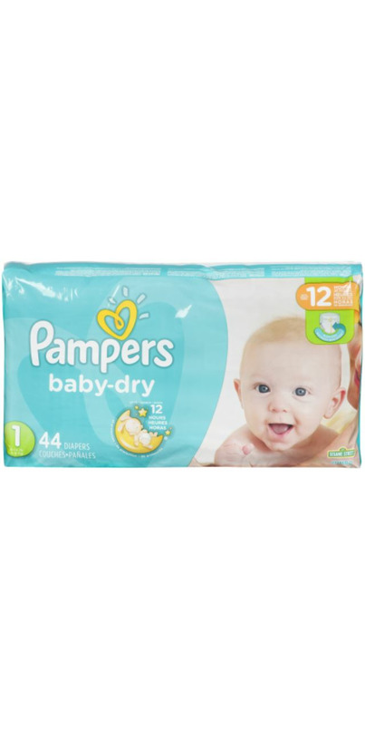 16 paquets de lingettes jetables bébé Pampers - Pampers