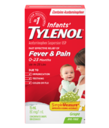 Gouttes de suspension contre la douleur Tylenol pour nourrissons &