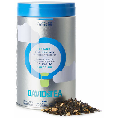 DAVIDsTEA Iconic Tin Organic The Skinny DAVIDsTEA Iconic Tin Organic The Skinny