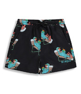 BIRDZ Kidz Flamingo Swimshorts Black