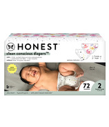 The Honest Company Club Box Diapers Ya Heart and Rose Blossom