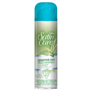 Gillette SatinCare Sensitive Skin with Aloe VeraShave Gel Gillette SatinCare Sensitive Skin with Aloe VeraShave Gel