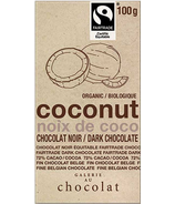 Galerie au Chocolat Coconut Dark Chocolate Bar