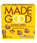 MadeGood Mini-barres de granola, chocolat et banane