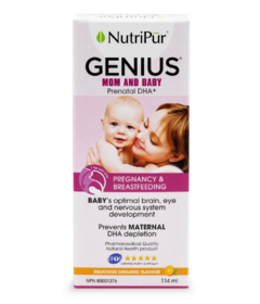 Nutripur GENIUS Mom & Baby Prenatal with DHA