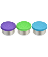 Lunchbots Leak-Proof Dip Containers Set of 3 Floral