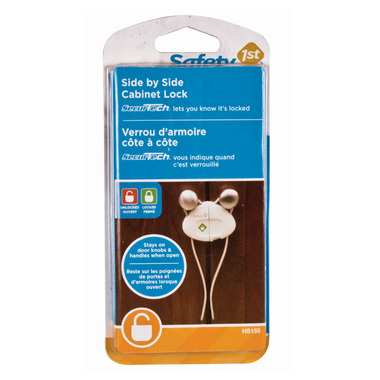 Safety 1st Side by Side Cabinet Lock Safety 1st Side by Side Cabinet Lock