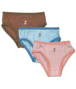 Silkberry Baby Bamboo Girls Bikini Underwear Pack