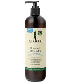 Sukin Botanical Body Wash Lime & Coconut