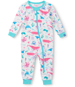 Hatley Bamboo Coverall Painted Sealife