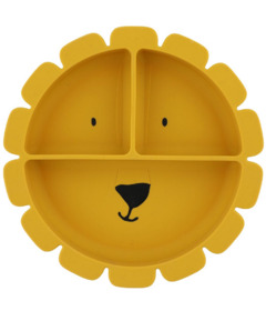 image of Trixie Silicone Divided Suction Plate Mr. Lion with sku:328987