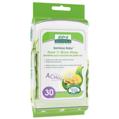 Aleva Naturals Bamboo Baby Nose \'n\' Blows Wipes Aleva Naturals Bamboo Baby Nose \'n\' Blows Wipes