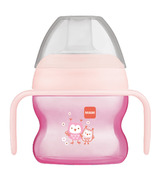 MAM Starter Sippy Cup with Handles Pink Owl