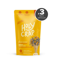 Holy Crap Mango Coconut Superseed Blend Cereal Bundle