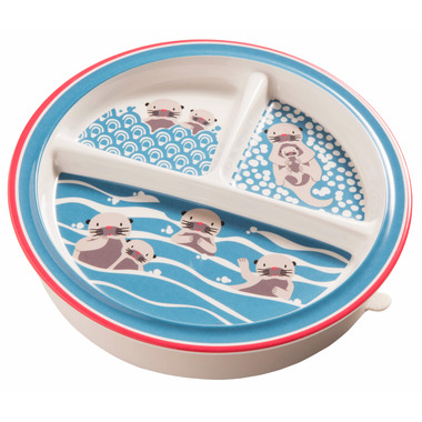 Sugarbooger Divided Suction Plate Baby Otter Sugarbooger Divided Suction Plate Baby Otter