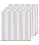 Now Designs Heirloom Napkins Caban Stripe Dove Gray