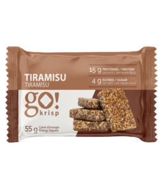 image of Go! Nutrition Go! Krisp Energy Square Tiramisu with sku:308932