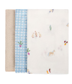Avery Row Muslin Squares Set Little Farm