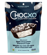 ChocXO 85% Dark Organic Coconut Cup (tasse de noix de coco biologique)