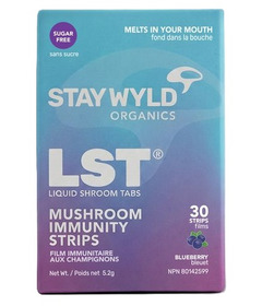 Stay Wyld Organics LST Mushroom Immunity Strips Blueberry