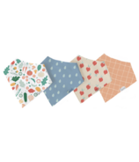 Copper Pearl Bandana Bib Set Veggies