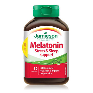 Buy Jamieson Melatonin Sleep & Stress Support at Well.ca | Free