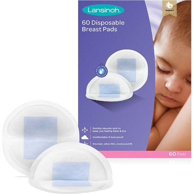 Lansinoh Stay Dry Disposable Nursing Pads, Superior Absorbency, Ultra Soft  Leak Protection for Breastfeeding, Non-Toxic Milk Pads, Nursing Essentials