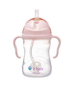 b.box Sippy Straw Cup Blush