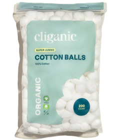 Cliganic Organic Jumbo Cotton Balls