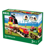 BRIO Farm Railway Set