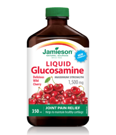 Jamieson Glucosamine 1,500mg Liquid Wild Cherry