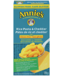 Pâtes de riz sans gluten Annie's Homegrown & Cheddar
